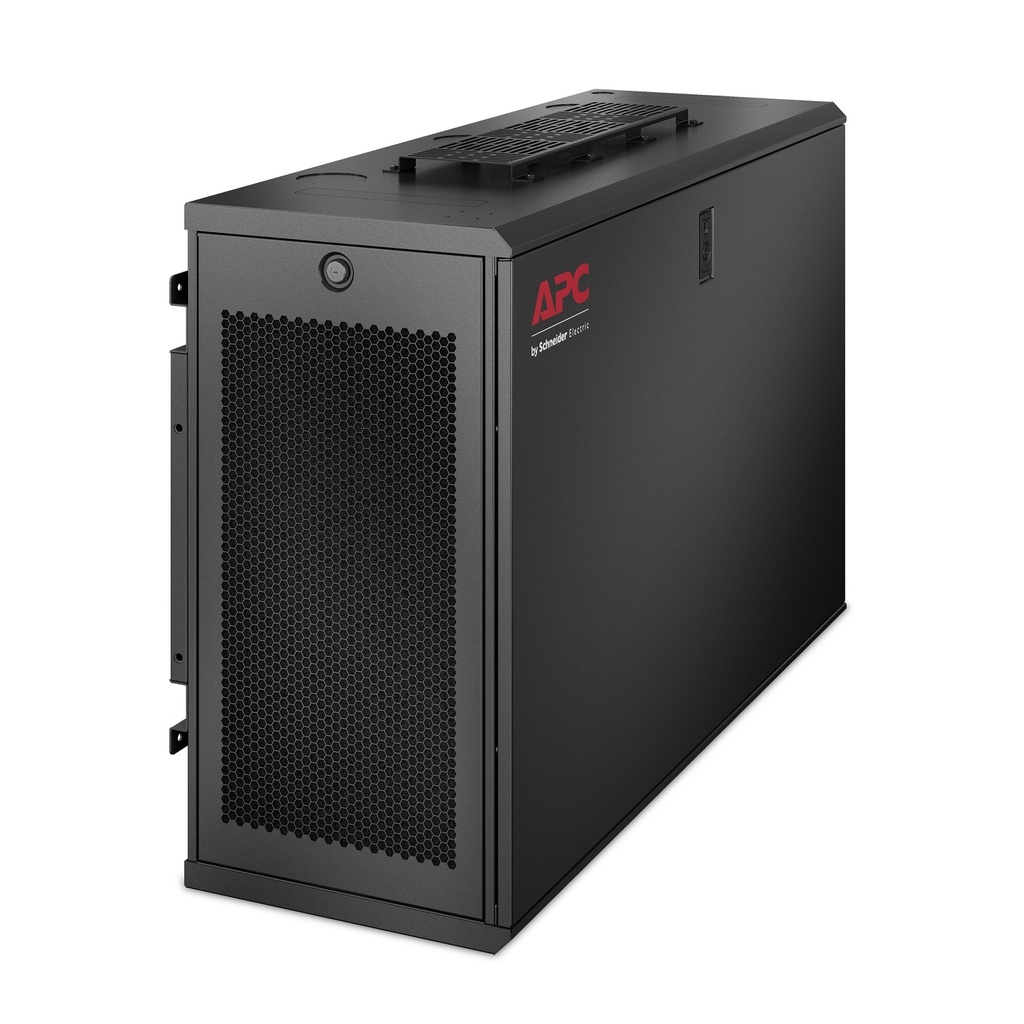 [731304402022] 731304402022 APC NetShelter 6U Low-Profile Wallmount Rack Enclosure Cabinet 230V Server Depth