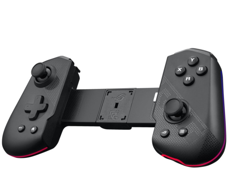 [4711387167915] 4711387167915 ASUS  ROG Tessen Mobile Controller, 2 Programmable Aluminium Paddles, 500 Hz Polling Rate, Fast Charging, AURA RGB lighting