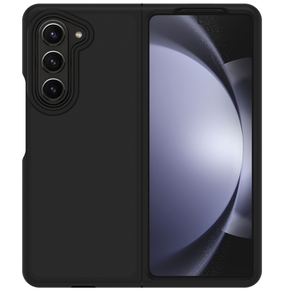 [840304766260] OtterBox Thin Flex Samsung Galaxy Z Fold6 5G (7.6") Case Black - (77-95809), Antimicrobial, DROP+ Military Standard, Raised Edges, 7 Years Warranty