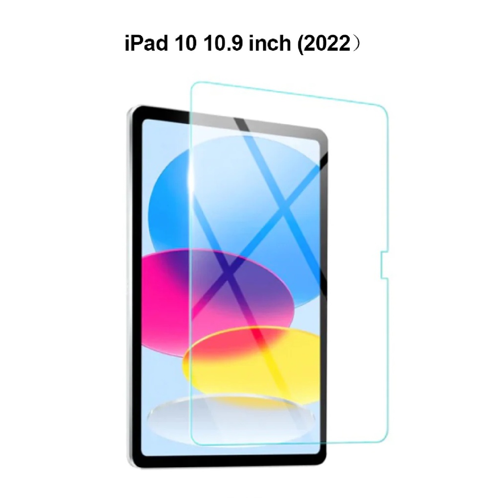[SP2DP109] SP2DP109 USP Apple iPad (10.9") (10th Gen) Tempered Glass Screen Protector : Full Coverage, 9H Hardness, Bubble-free, Anti-fingerprint, Original Touch Feel