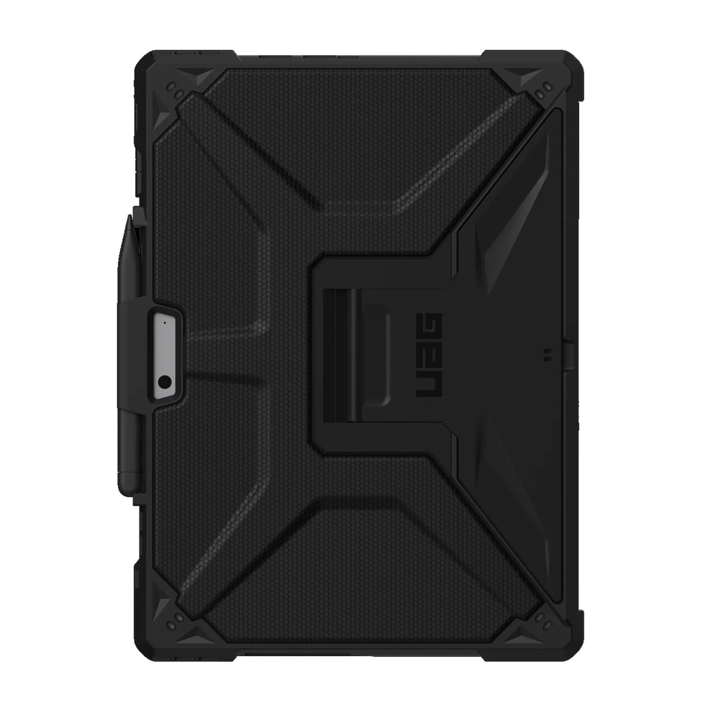 [840283906503] UAG Metropolis Microsoft Surface Pro 11/Pro 10/Pro 9 Rugged Case - Black (324013114040), DROP+ Military Standard, Armored Shell, 10 Years Warranty