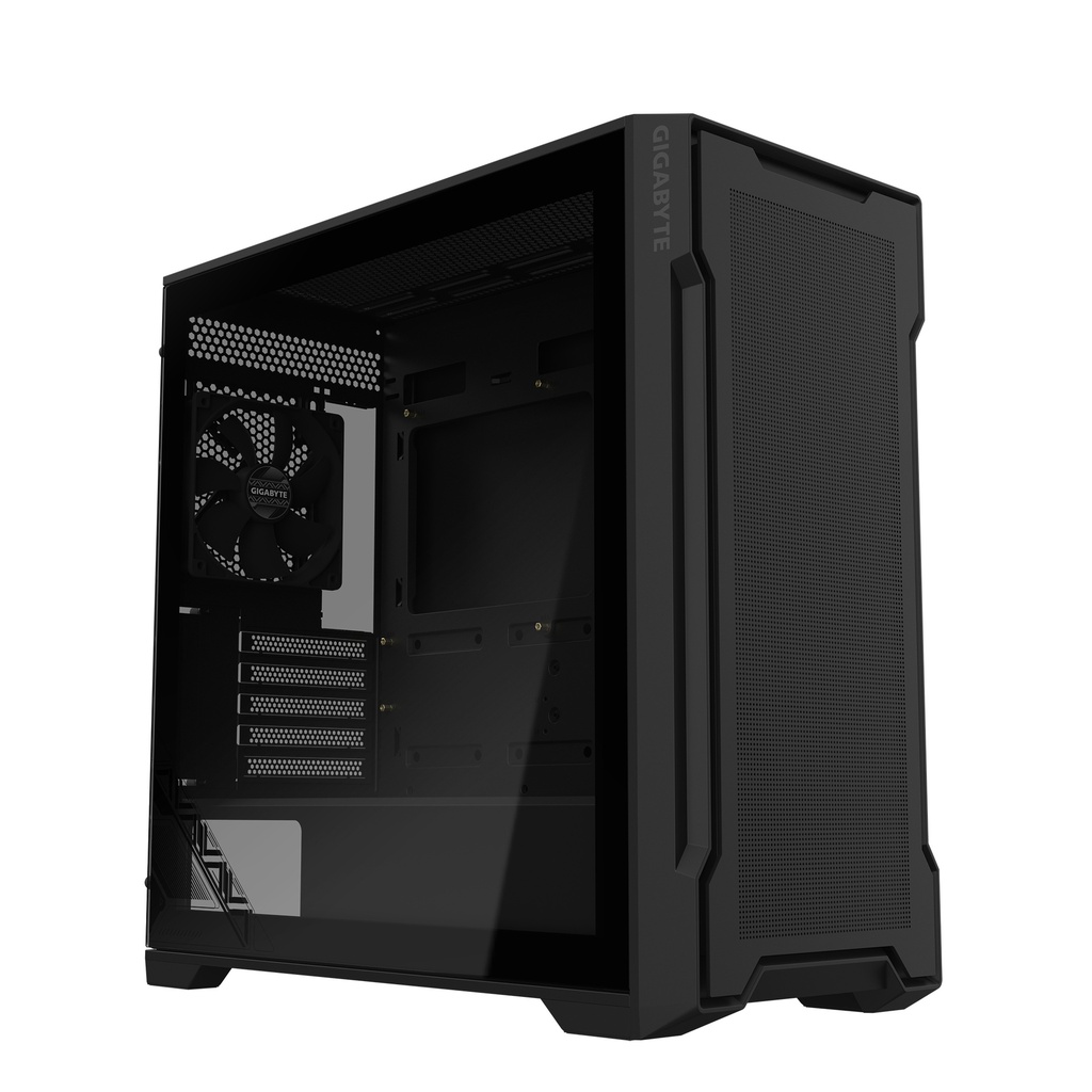 [4719331554835] 4719331554835 Gigabyte C102 GLASS BlackMid Tower case