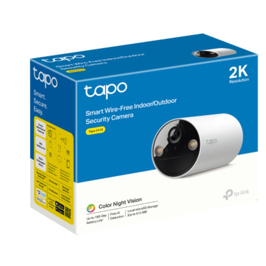 [8885020626094] 8885020626094 TP-Link TC82 Smart Wire-Free Indoor/Outdoor Security Camera