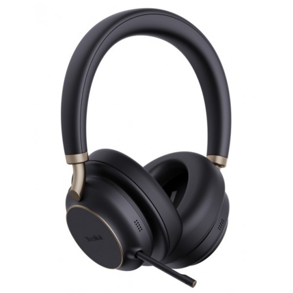 [6938818316621] 6938818316621 Yealink BH76Plus Bluetooth Stereo Headset, Microsoft Teams, ANC, USB-A, Retractable Microphone, 35 Hours battery life, Over-EarOn-ear