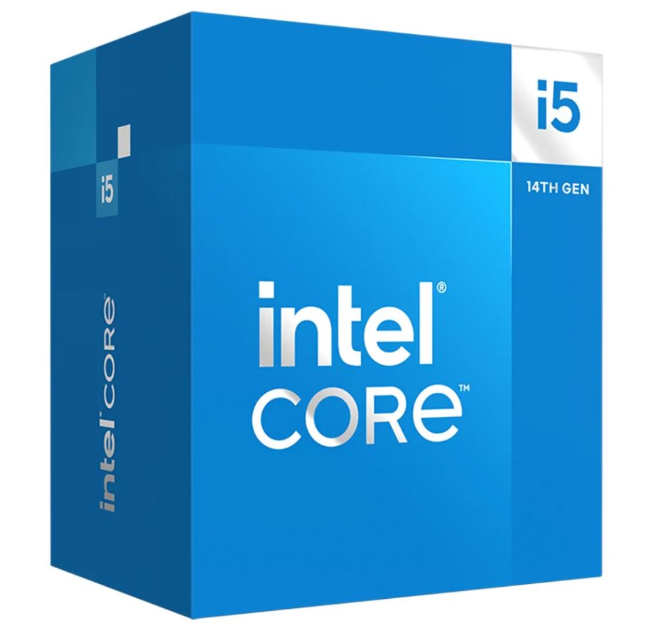 [5032037279130] Intel i5 14400 CPU 3.5GHz (4.7GHz Turbo) 14th Gen LGA1700 10-Cores 16-Threads 29.5MB 65W UHD Graphics 730 Retail Raptor Lake with Fan