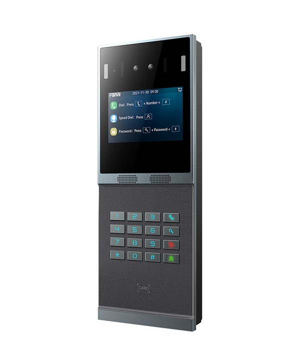 [IPF-I66] IPF-I66 Fanvil I66 Outdoor Video Door Phone,Face Recognition Door Phone, Audio/Video Intercom,4-inch IPS Color Screen