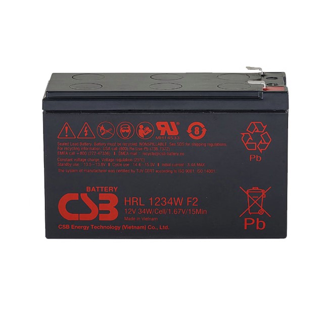 [UPPS-PSB12-9-10YR] PowerShield 12V 9AH Battery, 10 Year Design Life, compatible with all PowerShield UPS models, long-lasting power source