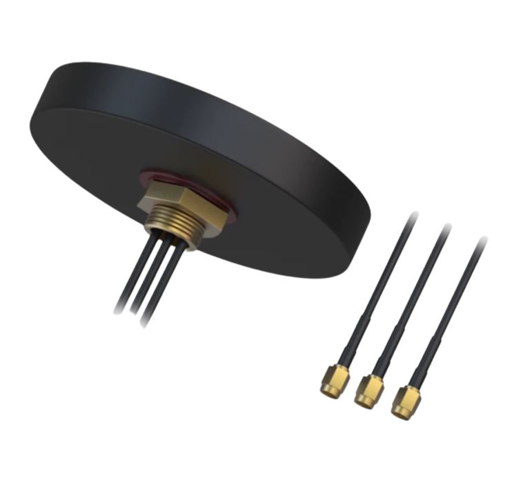 [4779051840328] Teltonika Combo SISO Mobile/GNSS/WIFI Flush Mount Mobile Antenna for Vehicle/Cabinet - Compatible with TRB245 and TRB 255