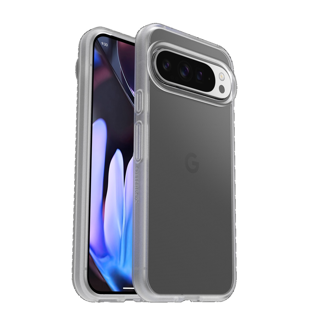 [840304764075] 840304764075 OtterBox React Google Pixel 9 Pro XL (6.8") Case Clear - (77-95645), DROP+ Military Standard, Raised Edges, Hard Case, Soft Grip, 7 Years Warranty