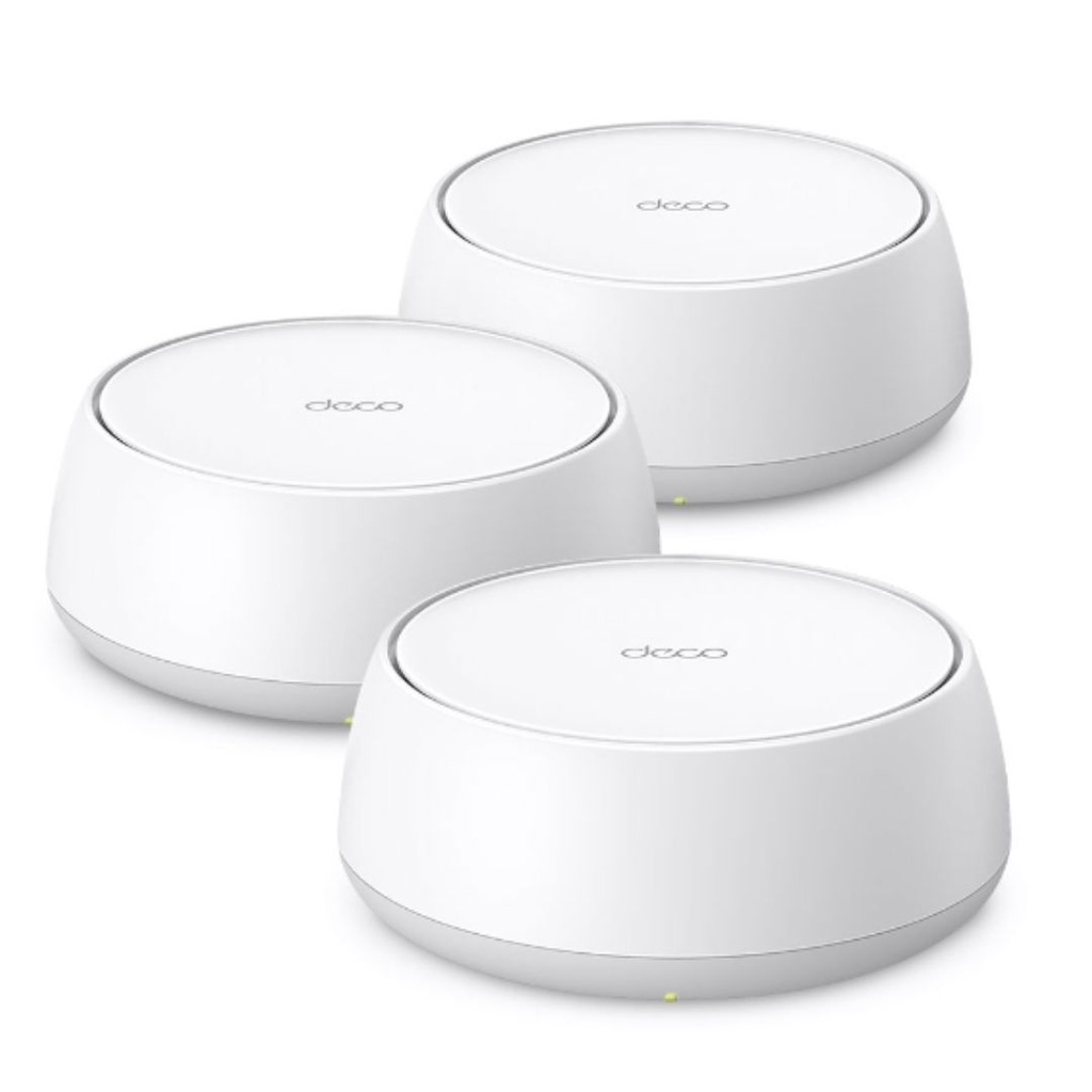 [8885020620665] 8885020620665 TP-Link Deco BE25(3-pack) BE5000 Whole Home Mesh Wi-Fi 7 System (WIFI7),  688 Mbps at 2.4 GHz + 4320 Mbps at 5 GHz, Deco App, Router/AP Mode, IPv6, IP