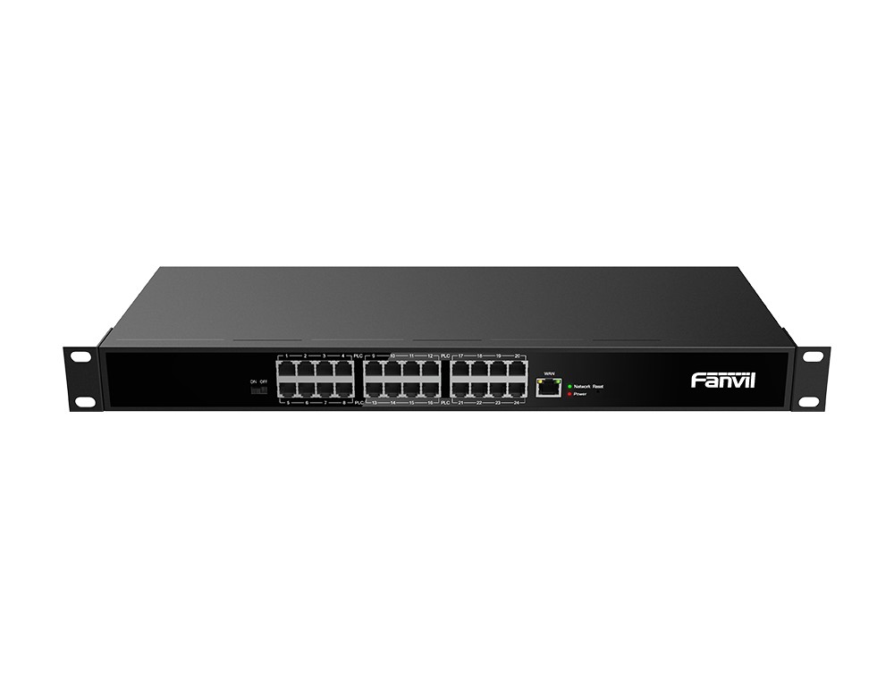 [IPF-2W-PN24] Fanvil PN24 2-Wire PoE Switch, Plug  Play, Built-in Power Supply, Built-in Mode Wwitch, Scenario Office Community Hotel Renovation of an Old Building