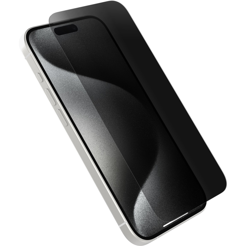 [840304770434] 840304770434 OtterBox Premium Pro Glass Privacy Apple iPhone 16 Pro (6.3") Screen Protector Clear - (77-96219), DROP+ 6ft Protection, 2 Years Warranty