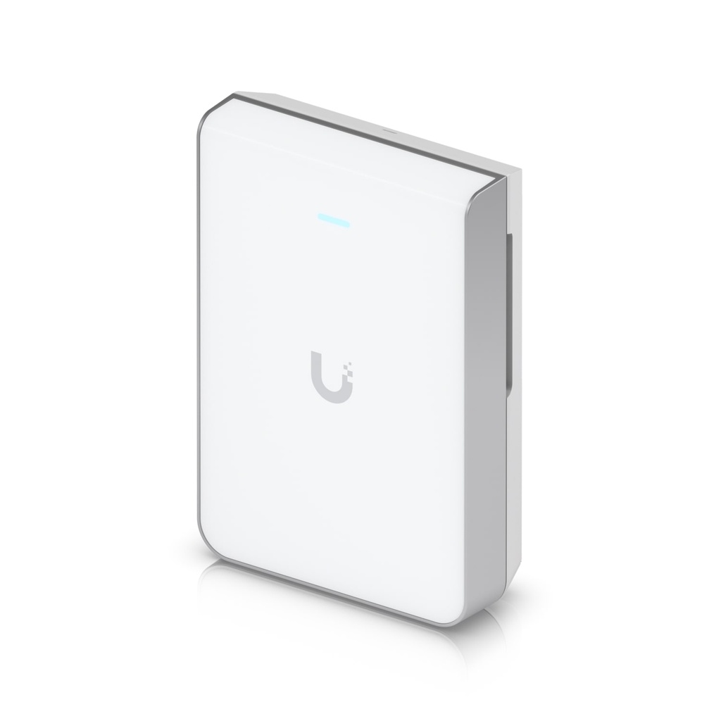 [810084695548] Ubiquiti U7 Pro Wall, 6 Spatial Strea,6 GHz Support Tailored,PoE+, Voltage 44—57V DC, Max Power 22W,2.5 GbE uplink,300+ Devices,140 m² cover, 2Yr Warr