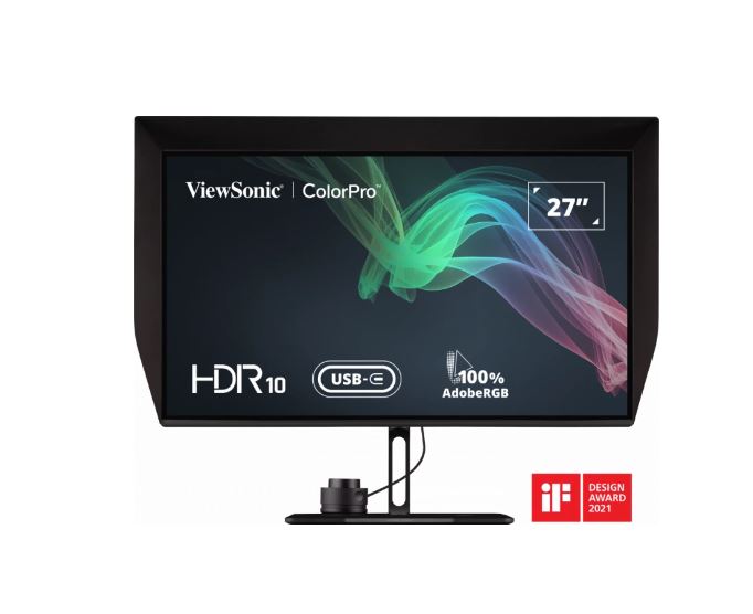 [766907016130] 766907016130 ViewSonic 27" VP2786 4K ColorPro Professional Series, USB-C, 100% Adobe RGB, 98% DCI-P3 True 10-bit Fogra  Idealliance Validated monitor. TIPA Best