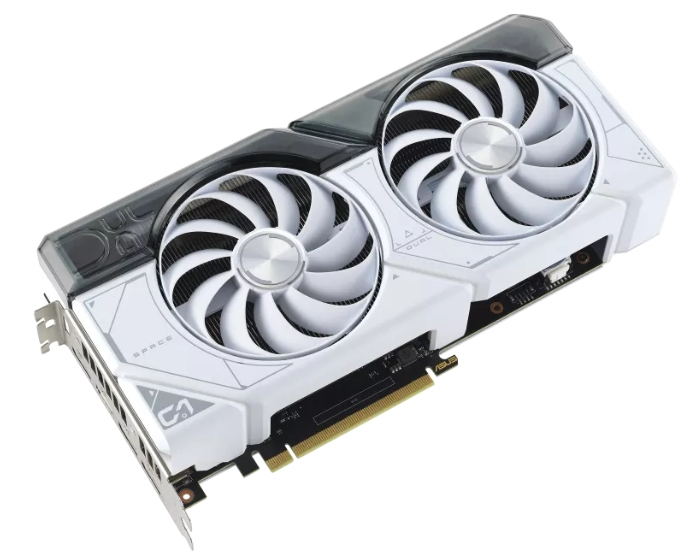 [4711387136638] 4711387136638 ASUS nVidia GeForce DUAL-RTX4070-12G-WHITE RTX4070 White Edition 12GB GDDR6X 2475 MHz Boost Clock, RAM 21Gbps, 3xDP, 1xHDMI
