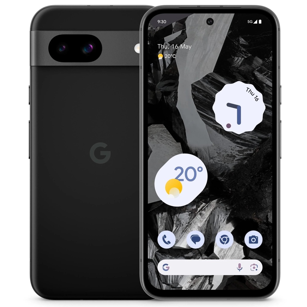 [840244708023] Google Pixel 8A 5G 256GB - Obsidian Black (GA05571-AU)*AU STOCK*, 6.1", OLED, 120Hz, 8GB/256GB, 64MP/13MP, Single SIM + eSIM, 4492mAh,2 Years Warranty