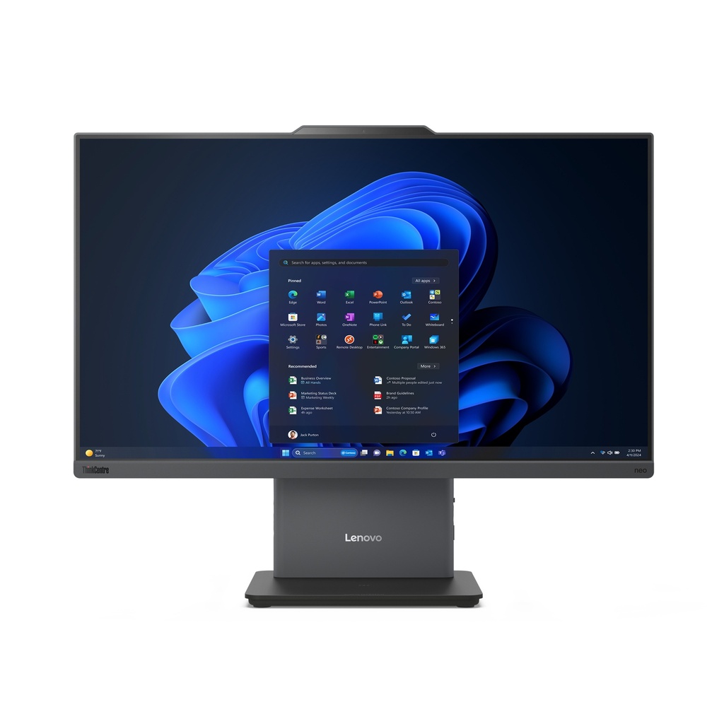 [197530708534] 197530708534 LENOVO ThinkCentre NEO 50A G5 AIO 23.8"/24" FHD Intel i5-13420H 16GB 256GB SSD Windows 11 Pro 1yr OS Wty Webcam Speakers Keyboard Mouse