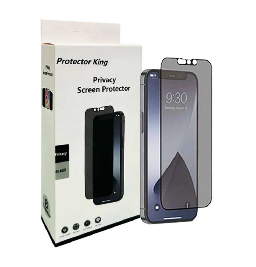 [6972890208184] 6972890208184 USP Apple iPhone 15 Pro Max (6.7") Protector King Privacy Screen Protector - 9H Surface Hardness,Scratch Resistant,Dust Free