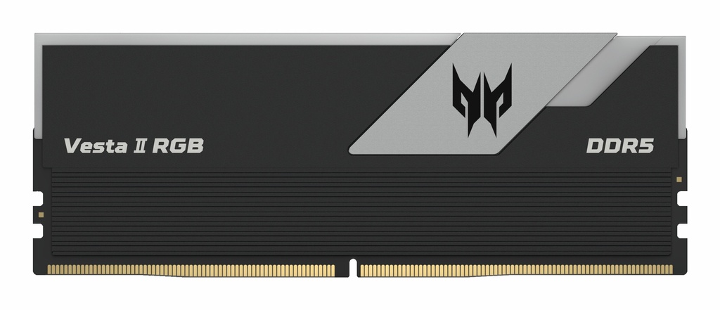 [6955914619784] 6955914619784 PREDATOR VESTAII 32GB 16GBx2 Black RGB DDR5 Memory 6000Mhz 1R*8 CL32