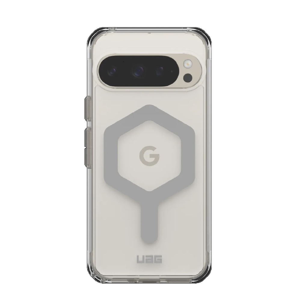 [840283916168] 840283916168 UAG Plyo Pro Google Pixel 9 Pro (6.3") Rugged Case - Ice/Silver (614458114333), 16 ft.Drop Protection(4.8M),Built-In Magnetic Module,10 Years Warranty