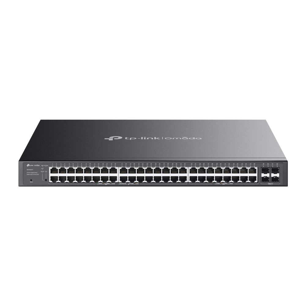 [8885020620818] 8885020620818 TP-Link SG2452LP Omada 52-Port Gigabit Smart Switch with 32-Port PoE+, 32× Gigabit 802.3af/at PoE+ ports, 16× Gigabit non-PoE RJ45 ports and 4× Gigabi
