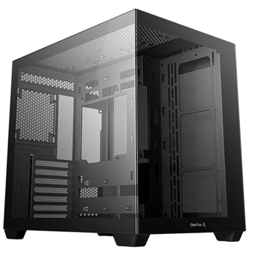 [6933412765134] 6933412765134 DeepCool CG530 Panoramic Tempered Glass Panels Dual Chamber ATX FISHTANK Case
