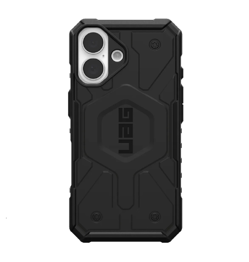 [840283914928] 840283914928 UAG Pathfinder MagSafe Apple iPhone 16 (6.1") Rugged Case - Black (114470114040), 18ft Drop Protection (5.4M), Tactical Grip, 10 Years Warranty