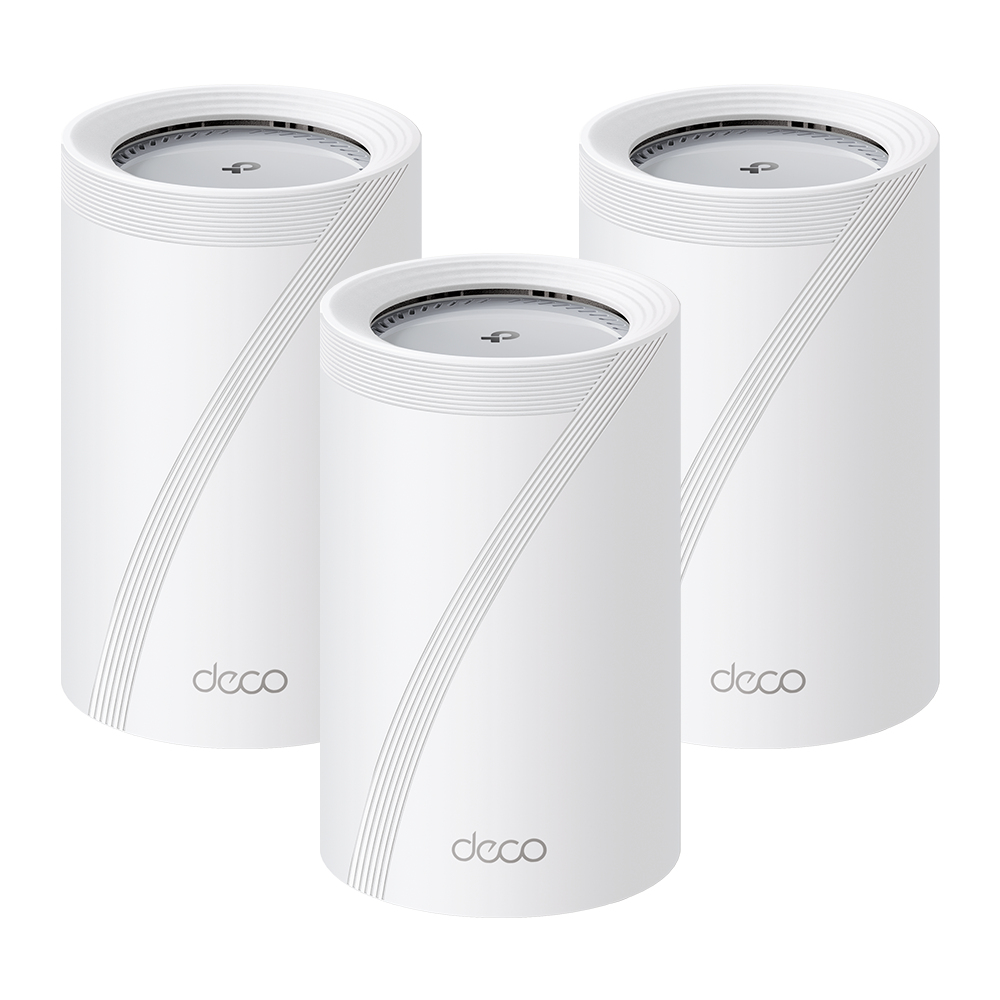 [8885020621679] 8885020621679 TP-Link Deco BE65 Pro(3-pack) BE11000 Whole Home Mesh WiFi 7 System, 688 Mbps at 2.4 GHz + 4320 Mbps at 5 GHz + 5760 Mbps at 6 GHz