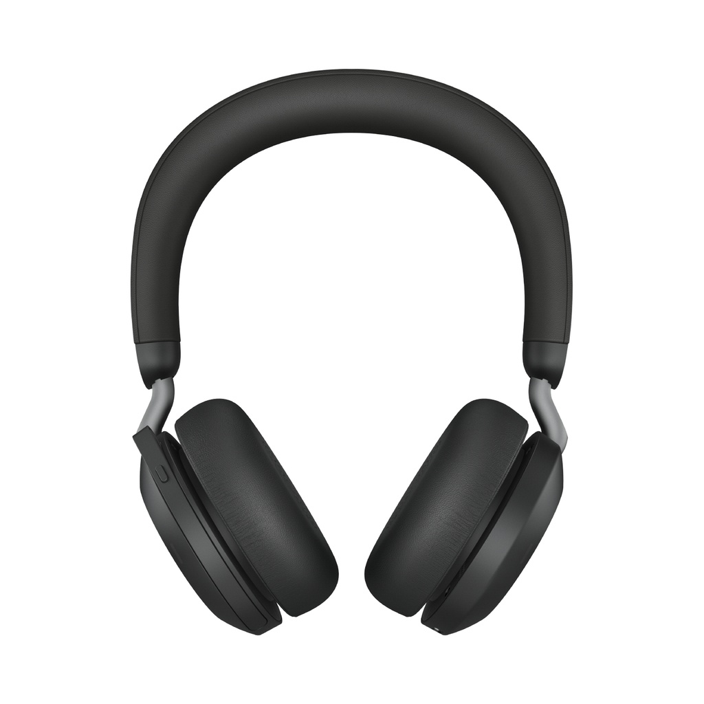 [5706991024302] 5706991024302 Jabra Evolve2 75 USB-A Link380a MS Stereo Black, 8-Mic Technology, 36 Hours Battery  Fast Charge, Dual-Foam Tech, Discreet Hide-Away Boom Arm