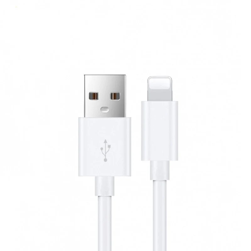 [6972890207897] 6972890207897 USP Lightning to USB-A Cable (2M) White - Quick Charge  Connect, 2.4A Rapid Charge, 480Mbps Transfer, Fast Charge,Tested 10K+ Bend,Durable  Reliable