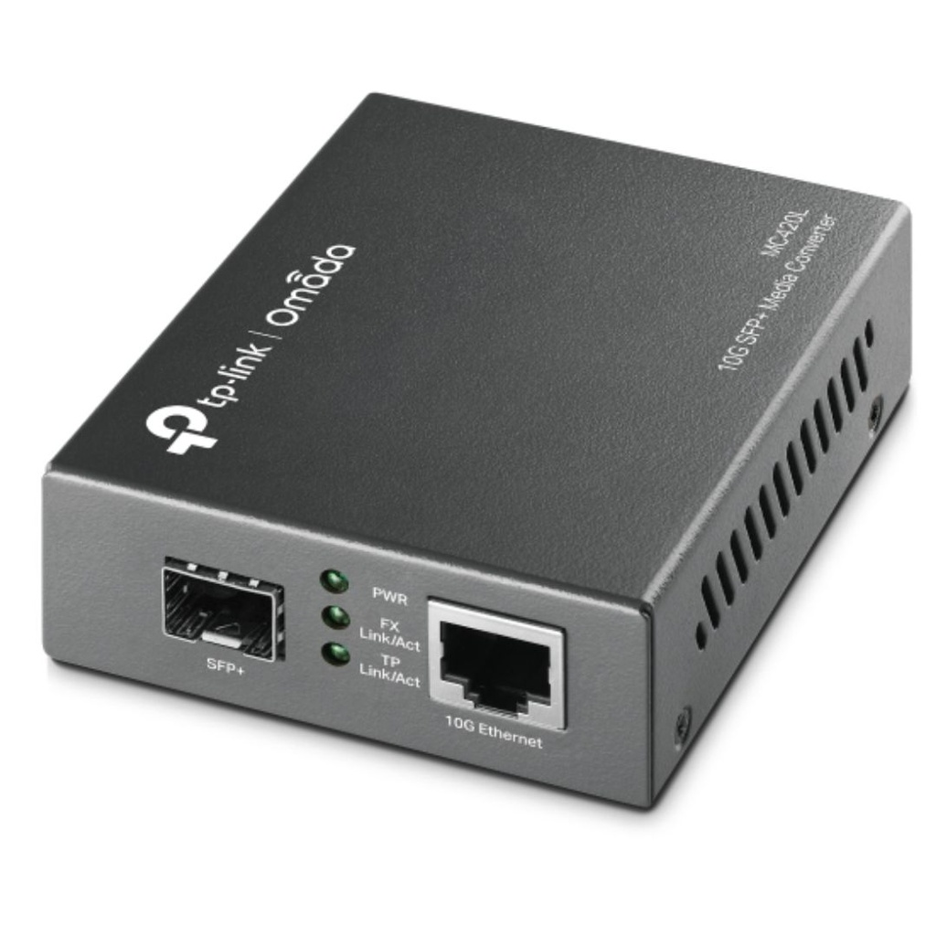 [8885020625554] 8885020625554 TP-Link MC420L Omada 10G Multi-Gigabit SFP Media Converter