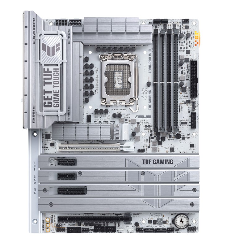 [4711387762646] ASUS TUF GAMING Z890-PRO WIFI LGA1851 ATX Motherboard 192GB, 4x DDR5, 1x PCIe 5.0 x16 slots, 4 x M.2 slots, 4 x SATA 6Gb/s