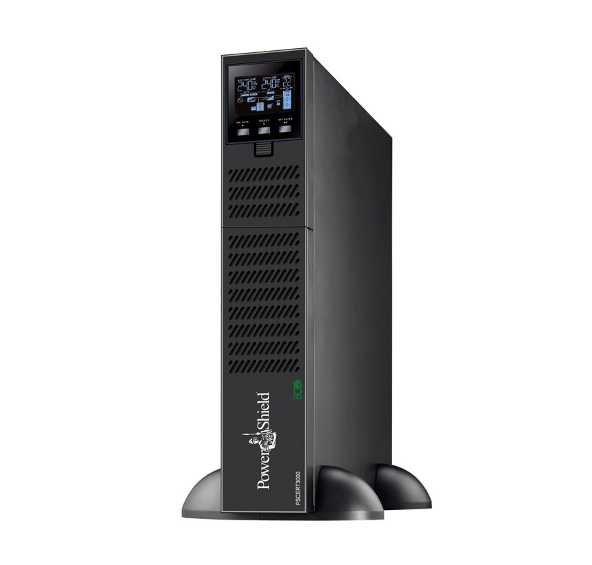 [9346909000309] 9346909000309 PowerShield Centurion RT UPS 3000VA/2700W - 15Amp, True Online Double Conversion Rack/Tower UPS, 4 AUS sockets, 2-year warranty
