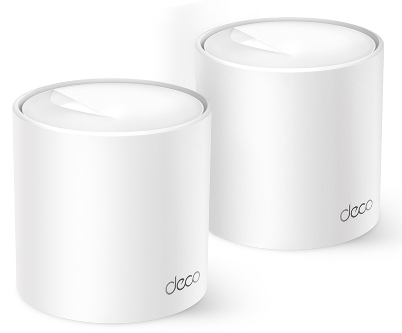[4895252505108] 4895252505108 TP-Link Deco X1500(2-pack) AX1500 Whole Home Mesh Wi-Fi 6 System, 300 Mbps at 2.4 GHz + 1201 Mbps at 5 GHz
