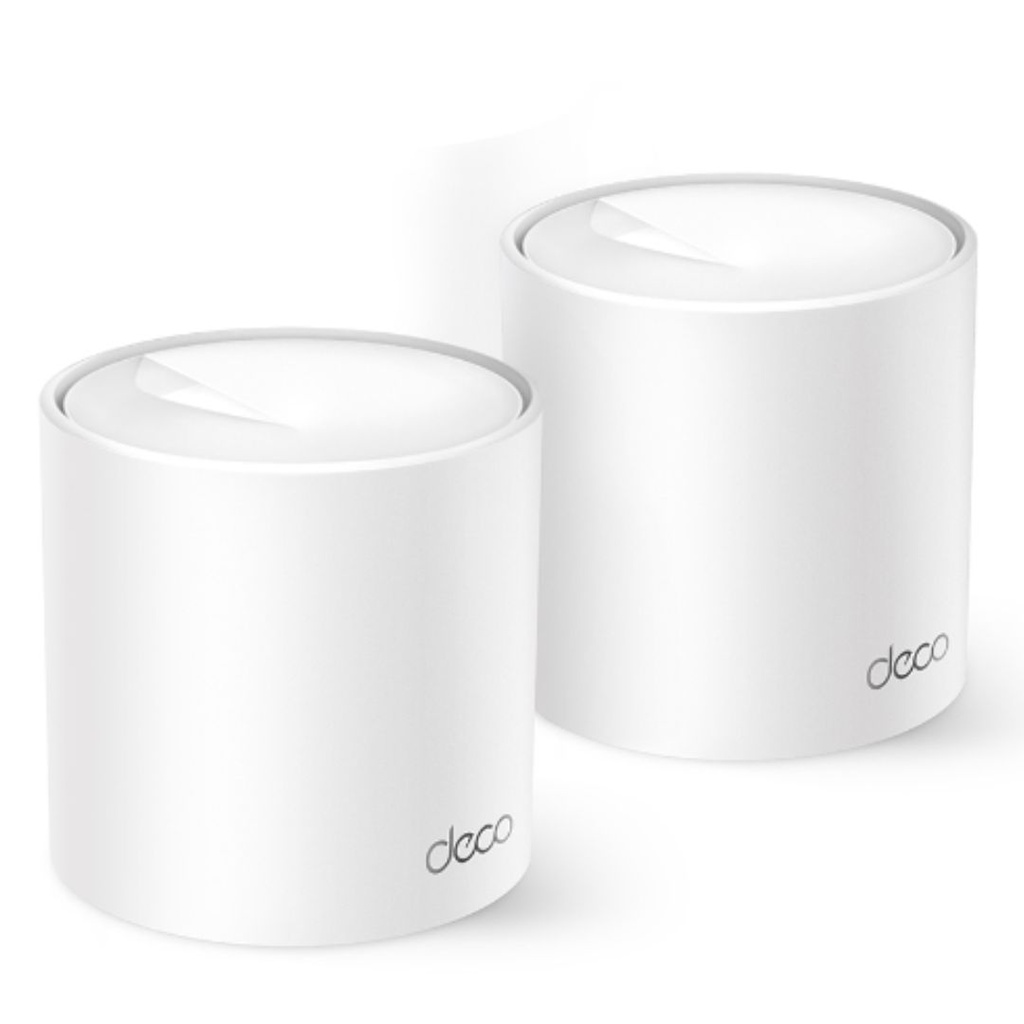 [4895252505108] TP-Link Deco X1500(2-pack) AX1500 Whole Home Mesh Wi-Fi 6 System, 300 Mbps at 2.4 GHz + 1201 Mbps at 5 GHz