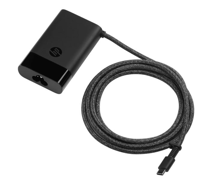[198122960873] HP 65W USB-C Charger Laptop Travel AC Power Adapter for ProBook 440/450 EliteBook X360/630/640/650/830/840/860 Lightweight 210g with AC Cord
