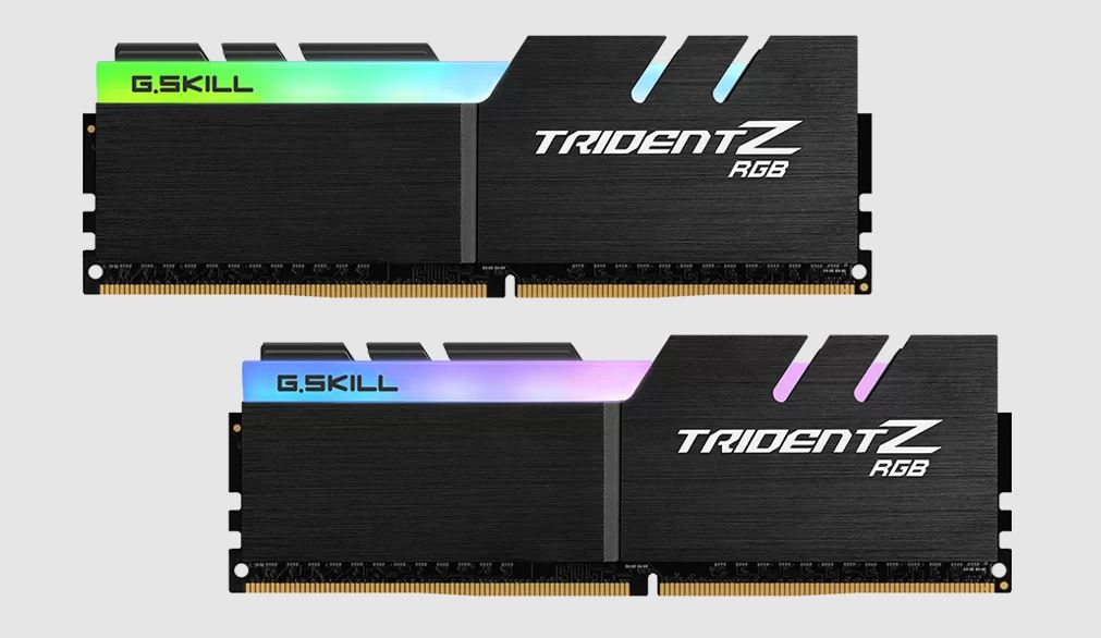 [4713294225887] G.SKILL F4-3200C16D-64GTZR 64GB (2 x 32GB)/ DDR4 3200 MT/s/ Timings 16-18-18-38/ Voltage 1.35 V/ XMP 2.0/ TZ RGB