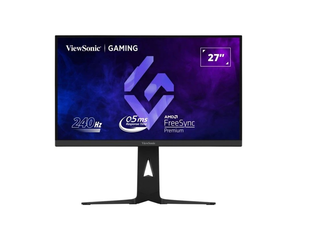 [766907027358] ViewSonic 27" 2K 2560x1440 IPS, 240hz, USB-C (DP ALT  65W), HAS, 1ms, HDR10, Freesync Premium, HDMI 2.1 , DP 1.4.. Gamer's Choice Monitor LS