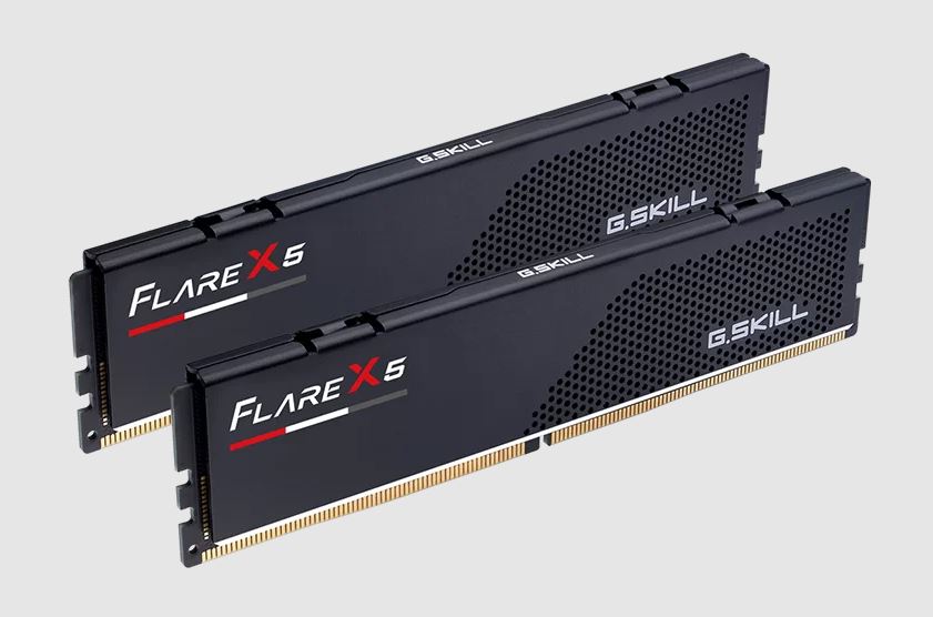 [4713294236517] G.SKILL F5-6000J3648D16GX2-FX5 32GB (2 x 16GB)/ DDR5 6000 MT/s/ Timings 36-48-48-96/ Voltage 1.25V/ Flare X5