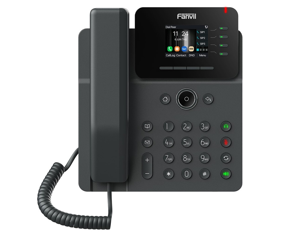 [IPF-V61W] IPF-V61W Fanvil V61W Prime Business Phone 2.4-inch color screen, HD audio, HAC, Wi-Fi. Bluetooth, PoE Support 6-way Audio conference, EHS