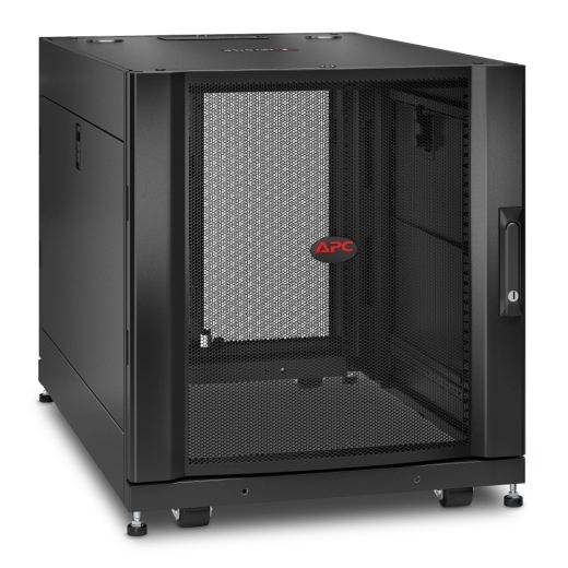 [UPA-AR3003] APC NetShelter SX, Server Rack Enclosure, 12U, Black, 658H x 600W x 900D mm