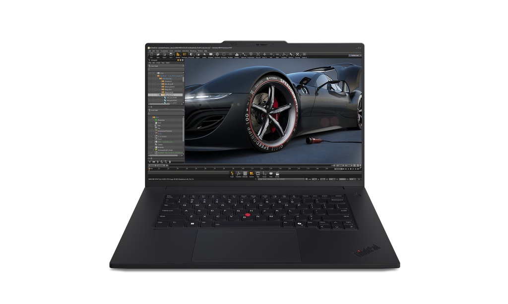 [21KV002QAU] 21KV002QAU LENOVO ThinkPad P1 G7 16" WQXGA IR Intel U9-185H 64GB DDR5 2TB SSD Windows 11 PRO nVidia RTX 4070 AI PC NPU 11 TOPS WIFI7 Thunderbolt 3yr Prem 1.8kg