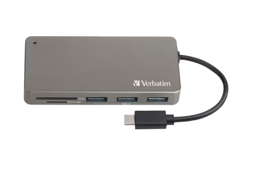 [4895117956793] 4895117956793 Verbatim USB 3.2 Gen 1 Type C Hub / Card Reader