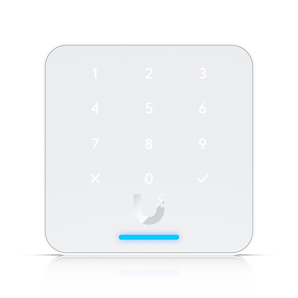 [NHU-UA-G3-FLEX-W] NHU-UA-G3-FLEX-W Ubiquit Reader Flex, White ,Third-generation NFC Card Reader With A Keypad  Apple Touch Pass Support, Outdoor IP55, Power via POE, 2Yr Warr
