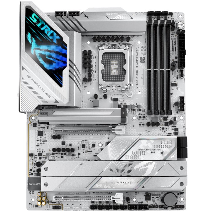 [4711387758847] 4711387758847 ASUS ROG STRIX Z890-A GAMING WIFI LGA1851 ATX Motherboard 192GB, 4x DDR5, 1 x PCIe 5.0 x16 slots, 5 x M.2 slots, 4 x SATA 6Gb/s