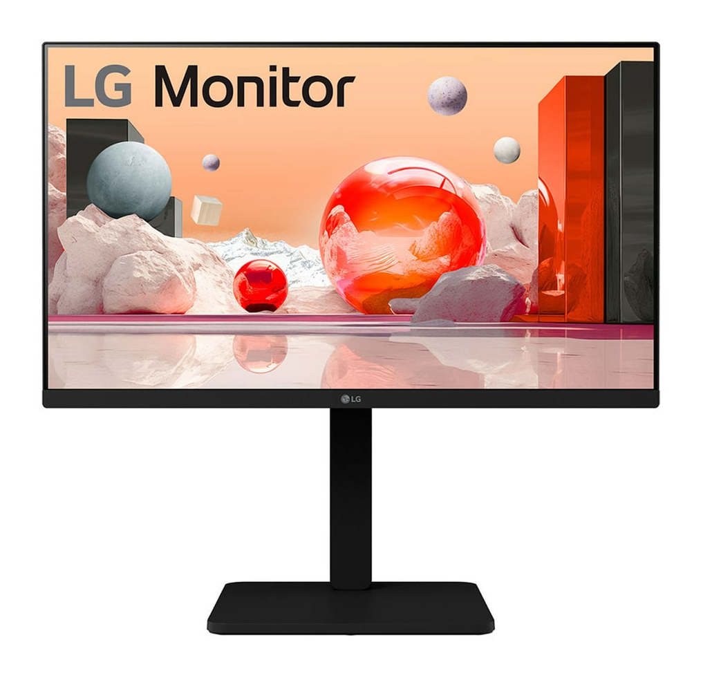 [8806096318140] 8806096318140 LG 24" FHD IPS Business FHD 1920x1080 16:9 5ms Height Adjustment Tilt Swivel Pivot VESA Display Port, HDMI, Headphone Audio 3yrs Monitor