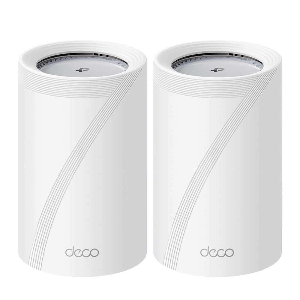 [8885020621686] 8885020621686 TP-Link Deco BE65 Pro(2-pack) BE11000 Whole Home Mesh WiFi 7 System, 688 Mbps at 2.4 GHz + 4320 Mbps at 5 GHz + 5760 Mbps at 6 GHz