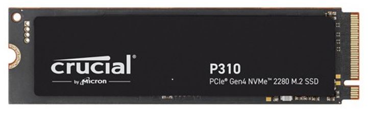 [649528941787] 649528941787 Crucial P310 500GB Gen4 2280 NVMe SSD 6600/3500 MB/s R/W 110TBW 520K/890K IOPS 1.5M hrs MTTF Full-Drive Encryption M.2 PCIe4 5yrs