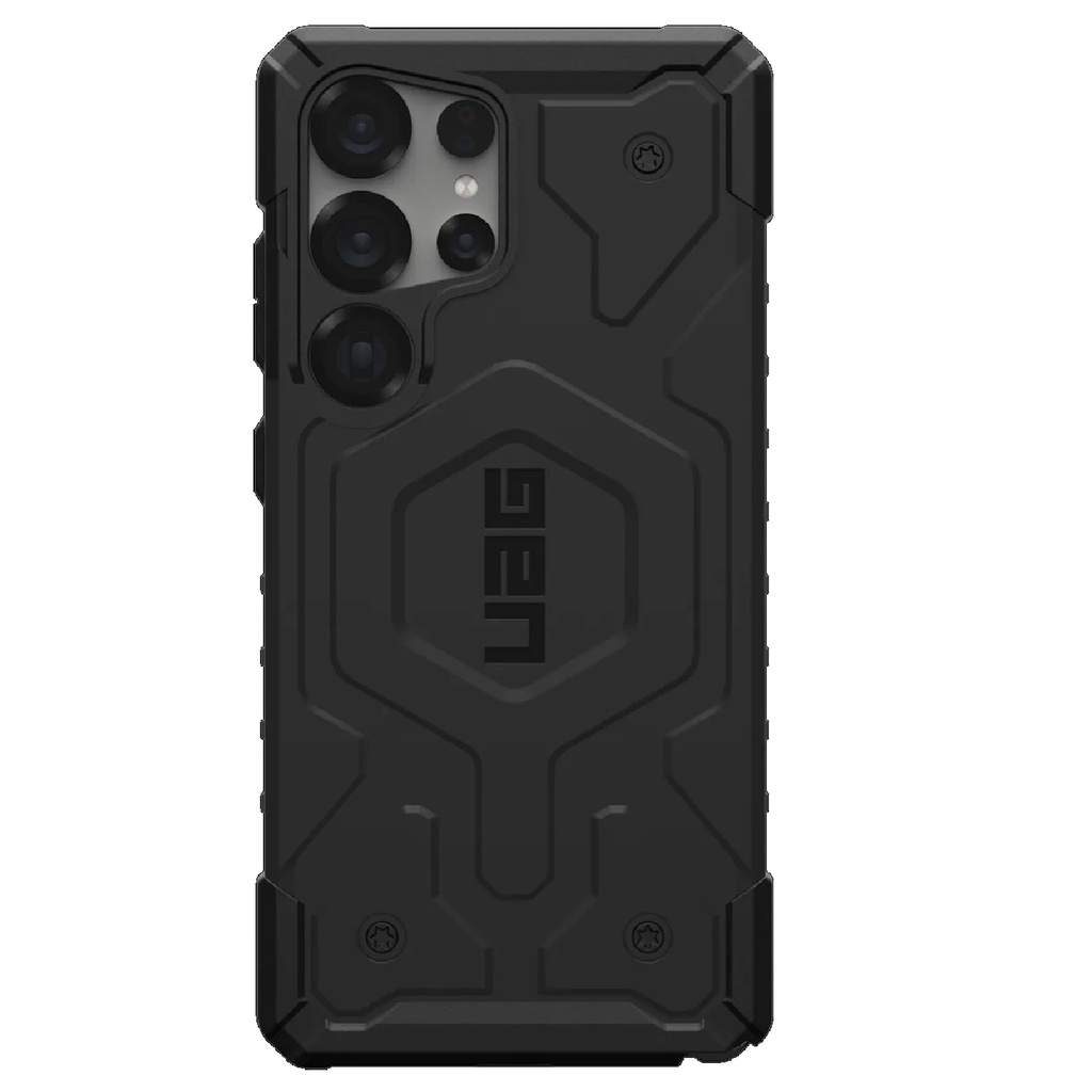 [840283918650] 840283918650 UAG Pathfinder Magnetic Samsung Galaxy S25 Ultra 5G (6.9") Rugged Case - Black (214476114040), 18ft. Drop Protection (5.4M), 10 Years Warranty