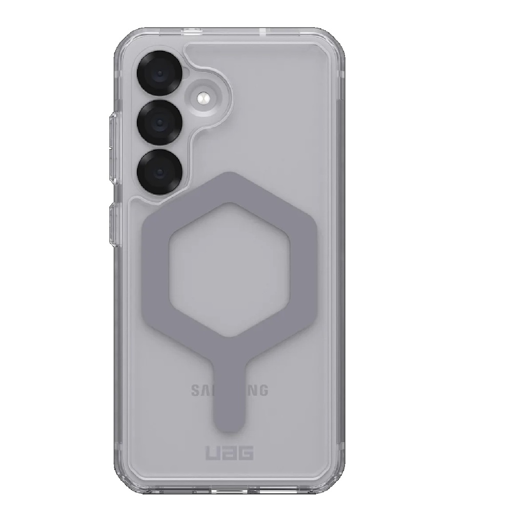 [840283918926] 840283918926 UAG Plyo Pro Samsung Galaxy S25 Rugged Case - Ice/Silver (214488114333), DROP+ Military Standard, Raised Screen Surround, 10 Years Warranty